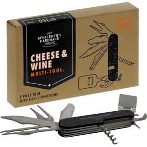 Gentlemen's Hardware Cheese & Wine Tool - Multi-Tool for Cheese and Wine - Brown Gentlemen's Hardware Cheese & Wine Tool - Multi-Tool for Cheese and Wine - Brown