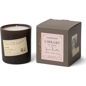 Paddywax Jane Austen Soy Candle - 170g, Fragrance of Gardenia, Tubular, Jasmine Paddywax Jane Austen Soy Candle - 170g, Fragrance of Gardenia, Tubular, Jasmine