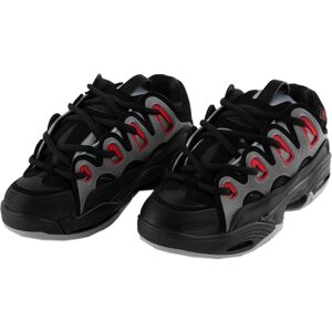 Osiris D3 2001 Chaussures de skate pour homme - Noir/Gris clair/Rouge UK 7 / EU 40,5 - Publicité Osiris D3 2001 Chaussures de skate pour homme - Noir/Gris clair/Rouge UK 7 / EU 40,5 - Publicité