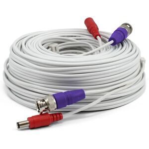 Swann SWPRO-30ULCBL coaxial cable - 30m, White, BNC Swann SWPRO-30ULCBL coaxial cable - 30m, White, BNC