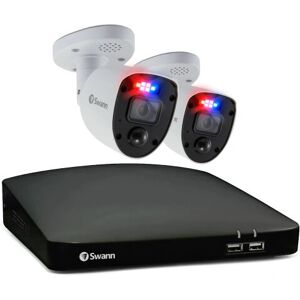 Swann 4K CCTV Security System - 1TB/2TB DVR with Enforcer Cameras Swann 4K CCTV Security System - 1TB/2TB DVR with Enforcer Cameras