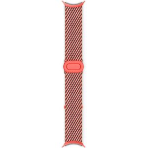 Google GGLGA03269 Coral Woven Watch Band - Watch Accessory Google GGLGA03269 Coral Woven Watch Band - Watch Accessory