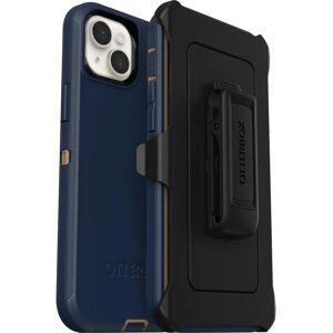 Otterbox Defender Apple iPhone 14 Plus Case - Blue Leather Shoes Otterbox Defender Apple iPhone 14 Plus Case - Blue Leather Shoes