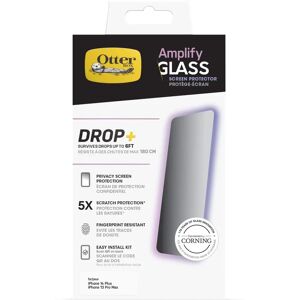 OtterBox Amplify Privacy Glass Screen Protector - iPhone 14 Plus/13 Pro Max, Tempered Glass, 5X Scratch, Drop Up to 6ft OtterBox Amplify Privacy Glass Screen Protector - iPhone 14 Plus/13 Pro Max, Tempered Glass, 5X Scratch, Drop Up to 6ft