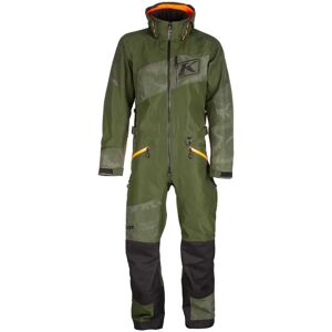 Klim Ripsa Camo 2023 Combinaison de motoneige - Vert Orange - Publicité Klim Ripsa Camo 2023 Combinaison de motoneige - Vert Orange - Publicité
