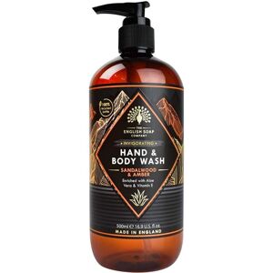 The English Soap Company - Sandalwood and Amber Hand & Body Wash The English Soap Company - Sandalwood and Amber Hand & Body Wash