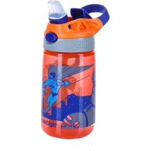 Contigo Nectarine Gizmo Flip Kid Water Bottle - 420ml Contigo Nectarine Gizmo Flip Kid Water Bottle - 420ml
