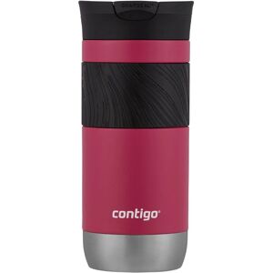 Contigo Byron 2.0 Reisbeker - Lekvrije Thermalock RVS Geïsoleerde 470ml Zwart, Rood, Drakenfruit Contigo Byron 2.0 Reisbeker - Lekvrije Thermalock RVS Geïsoleerde 470ml Zwart, Rood, Drakenfruit