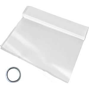 Vevor Greenhouse Film - 12x25 ft UV Resistant Clear Polyethylene - Garden Cover Vevor Greenhouse Film - 12x25 ft UV Resistant Clear Polyethylene - Garden Cover