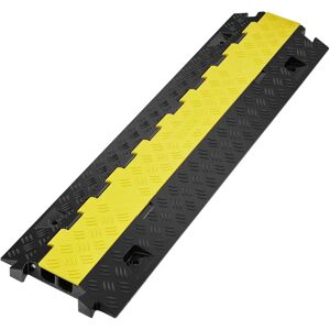 Vevor Cable Protector Ramp - 2 Channel - Heavy Duty TPU Wire Cover Vevor Cable Protector Ramp - 2 Channel - Heavy Duty TPU Wire Cover