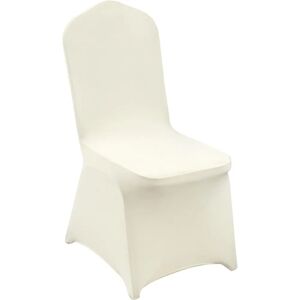 VEVOR Ivory Stretch Spandex Chair Covers - Wedding VEVOR Ivory Stretch Spandex Chair Covers - Wedding