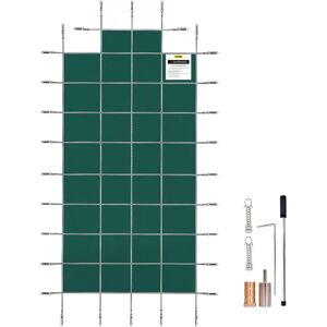 Couverture de piscine Vevor - Vert, 4x8 pi, Résistance, Sécurité enfants - Couverture de piscine - Publicité Couverture de piscine Vevor - Vert, 4x8 pi, Résistance, Sécurité enfants - Couverture de piscine - Publicité