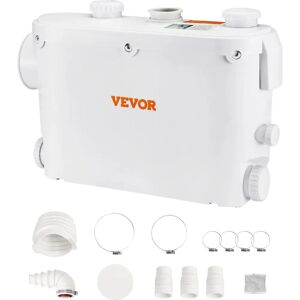 Bomba maceradora Vevor - 500W, 6600 L/h, 8 m Cabezal - Bomba de alcantarillado Bomba maceradora Vevor - 500W, 6600 L/h, 8 m Cabezal - Bomba de alcantarillado