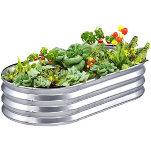 Vevor Galvanized Garden Bed - Durable, Easy Assembly, Drainage Vevor Galvanized Garden Bed - Durable, Easy Assembly, Drainage
