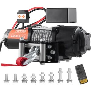 Vevor Elektrischer Winch - 4500 lb, IP55, Kabelloser Fernbedienung Vevor Elektrischer Winch - 4500 lb, IP55, Kabelloser Fernbedienung