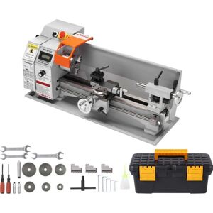Vevor Mini Metallisorvi - 7'' x 16'', 800W, 150-2500 RPM - Tarkkuusosat Vevor Mini Metallisorvi - 7'' x 16'', 800W, 150-2500 RPM - Tarkkuusosat