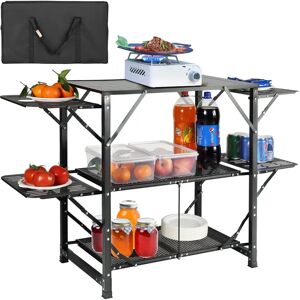 Vevor Aluminium Camping Keukentafel - Lichtgewicht & Opvouwbaar Vevor Aluminium Camping Keukentafel - Lichtgewicht & Opvouwbaar