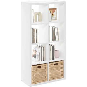 Furinno 8-Kub Förvaringsorganisator - Vit Furinno 8-Kub Förvaringsorganisator - Vit