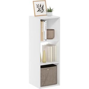 Armoire de rangement cubique Pelli de Furinno - Blanc - Publicité Armoire de rangement cubique Pelli de Furinno - Blanc - Publicité