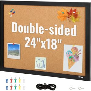 Vevor Tablero de corcho - 24 x 18 pulgadas - Oficina/Hogar/Escuela Vevor Tablero de corcho - 24 x 18 pulgadas - Oficina/Hogar/Escuela
