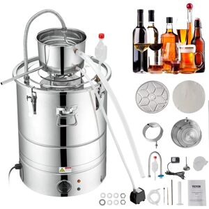 Vevor Distillateur d'Eau et d'Alcool 50L - Acier Inoxydable Alimentaire - Kit Complet - Publicité Vevor Distillateur d'Eau et d'Alcool 50L - Acier Inoxydable Alimentaire - Kit Complet - Publicité