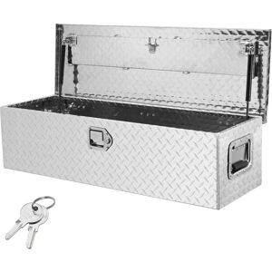 Vevor Heavy Duty Aluminum Truck Bed Tool Box - Lock & Storage Vevor Heavy Duty Aluminum Truck Bed Tool Box - Lock & Storage