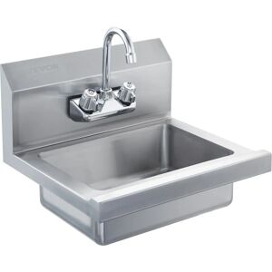 Vevor Lavabo de Mano de Acero Inoxidable - Montaje en Pared Comercial NSF Vevor Lavabo de Mano de Acero Inoxidable - Montaje en Pared Comercial NSF