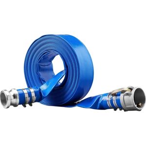 Vevor Backwash Hose - Heavy-Duty PVC Flat Pool Discharge with Camlock Fittings Vevor Backwash Hose - Heavy-Duty PVC Flat Pool Discharge with Camlock Fittings