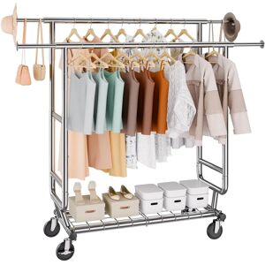 Vevor Heavy Duty Clothes Rack - Adjustable & Extendable - 600 lbs Vevor Heavy Duty Clothes Rack - Adjustable & Extendable - 600 lbs