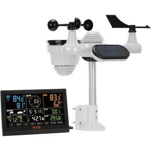 Vevor 7-in-1 Wireless Weather Station - Large Color Display - Indoor Outdoor Forecast Vevor 7-in-1 Wireless Weather Station - Large Color Display - Indoor Outdoor Forecast