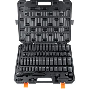 Vevor Impact Socket Set 65 Piece - Impact Grade Cr-V Steel - Auto Repair Vevor Impact Socket Set 65 Piece - Impact Grade Cr-V Steel - Auto Repair