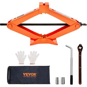 Vevor Stahl-Scissorhebel – 2,5 Ton, 3,7-17,1" Hebebereich – Tragbarer Wagenheber Vevor Stahl-Scissorhebel – 2,5 Ton, 3,7-17,1" Hebebereich – Tragbarer Wagenheber