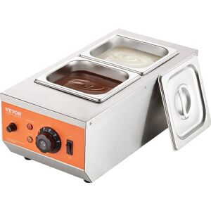 Vevor Csokoládé Temperáló Gép - 9 lbs, 2 Tartály, Rozsdamentes Acél Vevor Csokoládé Temperáló Gép - 9 lbs, 2 Tartály, Rozsdamentes Acél