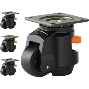 VEVOR Verstellbare Nylonrollen - Heavy Duty 4 Räder für Ausrüstung VEVOR Verstellbare Nylonrollen - Heavy Duty 4 Räder für Ausrüstung