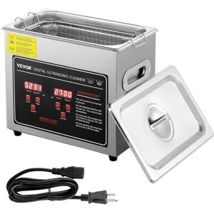 Vevor Nettoyeur à ultrasons en acier inoxydable - 3L - Minuterie numérique - Publicité Vevor Nettoyeur à ultrasons en acier inoxydable - 3L - Minuterie numérique - Publicité