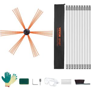 Vevor YCS33YC1PCS1U8REHV0 Kit de nettoyage de cheminée - Tiges en nylon renforcé - Publicité Vevor YCS33YC1PCS1U8REHV0 Kit de nettoyage de cheminée - Tiges en nylon renforcé - Publicité