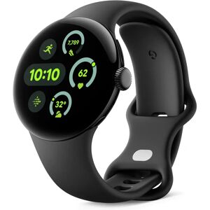 Google Pixel Watch 3 - 45mm Bluetooth Matte Black case Obsidian Active Band Google Pixel Watch 3 - 45mm Bluetooth Matte Black case Obsidian Active Band