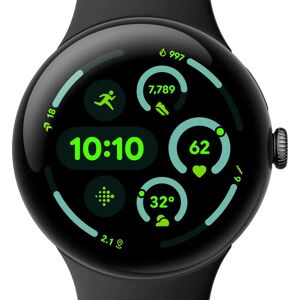 Google Pixel Watch 3 - Banda Activa Obsidiana de 45 mm Bluetooth Color Negro Mate Google Pixel Watch 3 - Banda Activa Obsidiana de 45 mm Bluetooth Color Negro Mate