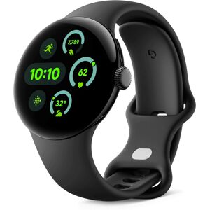 Google Pixel Watch 3 - 41mm Bluetooth Matte Black case Obsidian Active Band Google Pixel Watch 3 - 41mm Bluetooth Matte Black case Obsidian Active Band