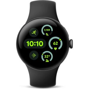Google Pixel Watch 3 - 41mm 4G Matte Black case Obsidian Active Band Google Pixel Watch 3 - 41mm 4G Matte Black case Obsidian Active Band