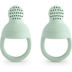MUSHIE Dispenser na przekąski dla dzieci - Zielony, Zestaw 2 szt. MUSHIE Dispenser na przekąski dla dzieci - Zielony, Zestaw 2 szt.