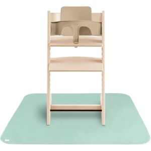 Tapis pour chaise haute Mushie - Roman Green Imperméable, Facile à nettoyer - 108 x 108 cm - Publicité Tapis pour chaise haute Mushie - Roman Green Imperméable, Facile à nettoyer - 108 x 108 cm - Publicité