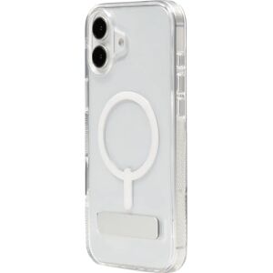 Coque transparente ZAGG pour iPhone 16 Plus avec support - Publicité Coque transparente ZAGG pour iPhone 16 Plus avec support - Publicité