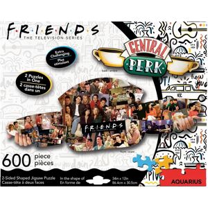 Quebra-Cabeça Aquarius Friends Central Perk - Dobrada Face - 600 Peças Quebra-Cabeça Aquarius Friends Central Perk - Dobrada Face - 600 Peças