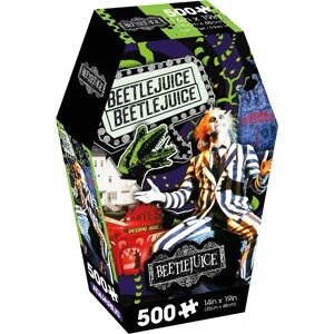 Puzzle begravningskista Beetlejuice - 500 bitar - Flerfärgad Puzzle begravningskista Beetlejuice - 500 bitar - Flerfärgad