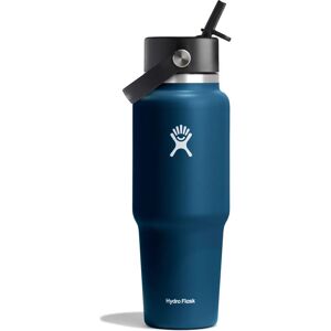 Hydro Flask 32 Oz Wide Flex Straw Travel Bottle Indigo - Travel Bottle Hydro Flask 32 Oz Wide Flex Straw Travel Bottle Indigo - Travel Bottle