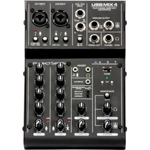 Audio Art USBMix4 4-Channel Mixer USB Audio Interface Audio Art USBMix4 4-Channel Mixer USB Audio Interface