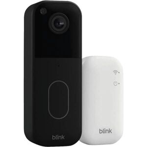 Blink B0DJDSZX75 Wireless Doorbell Kit - Black / White - Video Camera - Alexa Compatible Blink B0DJDSZX75 Wireless Doorbell Kit - Black / White - Video Camera - Alexa Compatible