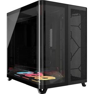 Corsair LX-R Drie-Kamer PC Behuizing - Zwart Corsair LX-R Drie-Kamer PC Behuizing - Zwart