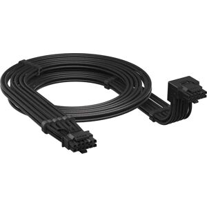 Cable de alimentación Corsair - 0,65m - Negro - Cable de potencia Cable de alimentación Corsair - 0,65m - Negro - Cable de potencia